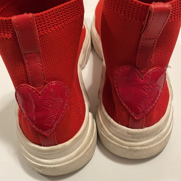 LOVE MOSCHINO Sock Boot Sneakers - Picture 4 of 6